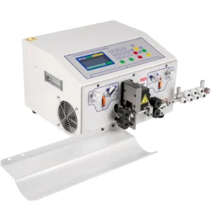 0.1-10 Sqr mm Automatic & Computerized Wire Stripping and Peeling Machine, 300V, with Straightener and Collection Plate for Efficient Wire Processing