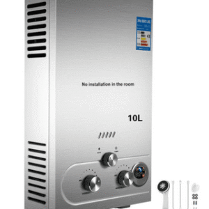10L Propane Gas Hot Water Heater – Tankless Instant Heating System for Bathroom, RV, Camping