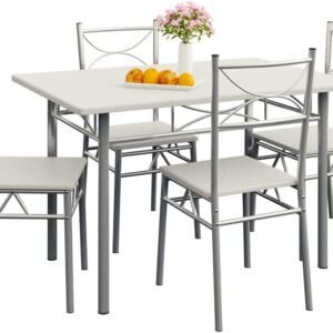 â€‹Dining Room Set Dining Table Kitchen Table with 4 Chairsâ€‹