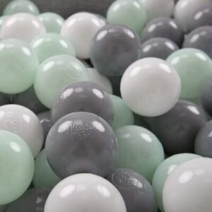 100pcs Crush-Proof Ball Pit Balls – 6cm Diameter Plastic Toy Balls for Children’s Playtime Fun