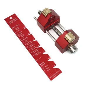Wood Chisel Angle Measuring Tool Holder with Sharpening System Guide