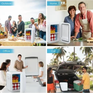 10L Portable Mini Fridge AC/DC – Compact Cooler for Home and Car Use