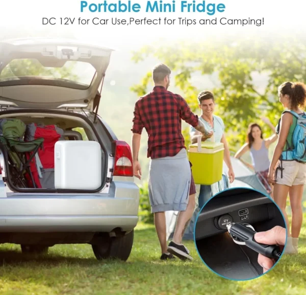 10L Portable Mini Fridge AC/DC – Compact Cooler for Home and Car Use - Image 9