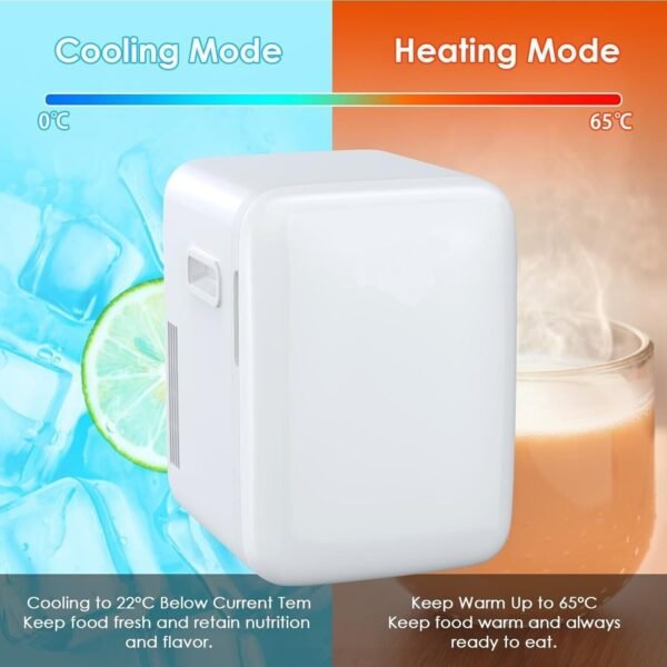 10L Portable Mini Fridge AC/DC – Compact Cooler for Home and Car Use - Image 2