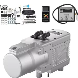 12V 5-6KW Gasoline/Diesel Fuel Air Water Engine Parking Heater Plumbing LCD