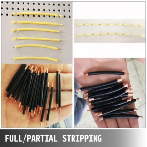 0.1-10 Sqr mm Automatic & Computerized Wire Stripping and Peeling Machine, 300V, with Straightener and Collection Plate for Efficient Wire Processing