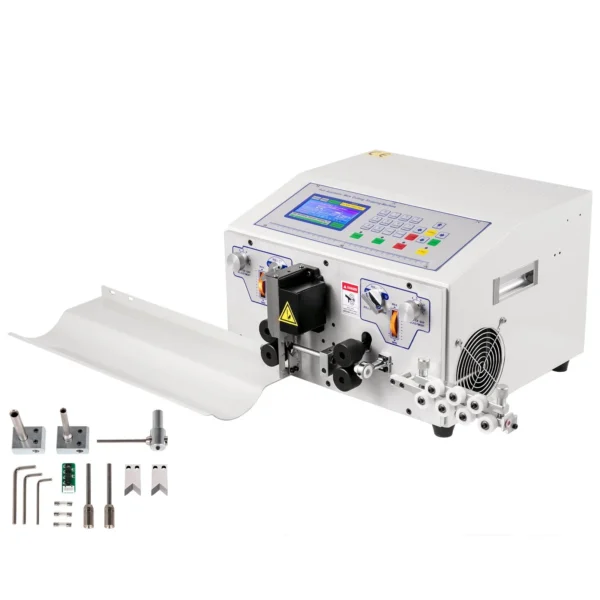 0.1-10 Sqr mm Automatic & Computerized Wire Stripping and Peeling Machine, 300V, with Straightener and Collection Plate for Efficient Wire Processing - Image 6