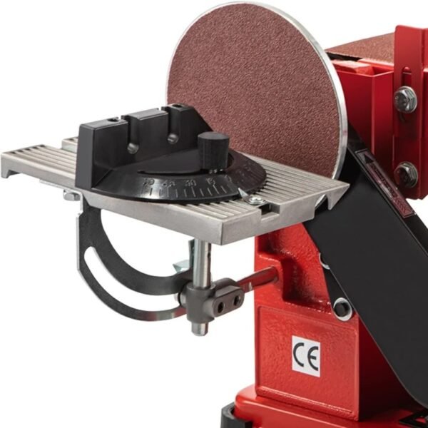 1420 r/min Adjustable Electric Bench Belt Sander  4 x 36 with 6 Disc Includes 4 Rubber Foot Pads & Combo