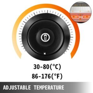 14-Inch Commercial Food Warmer with Magnetic Door – Pastry & Pizza Display Cabinet for Cafes and Restaurant
