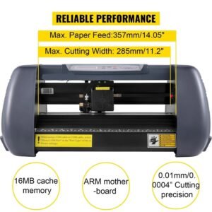 14-Inch Vinyl Cutting Plotter Printer – Precision Sign Making with Adjustable Force and Speed
