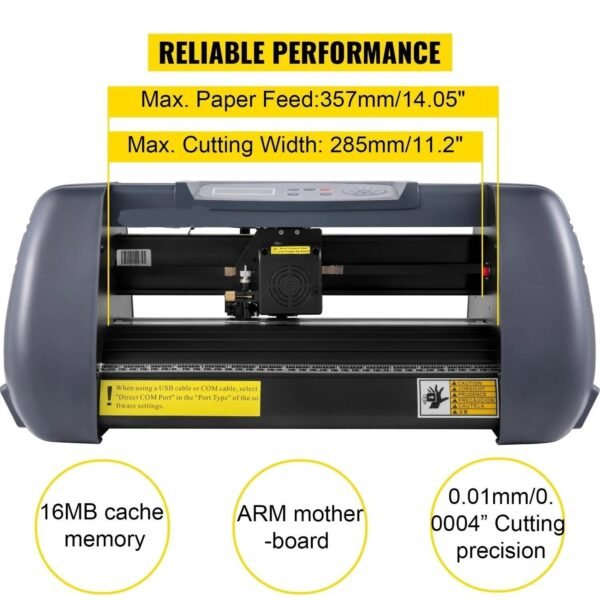 14-Inch Vinyl Cutting Plotter Printer – Precision Sign Making with Adjustable Force and Speed - Image 4