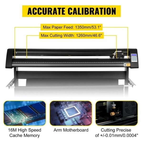 1350mm Vinyl Cutter with LED Guide Light – High-Precision SignCut Label Maker & Vinyl Plotter - Image 13