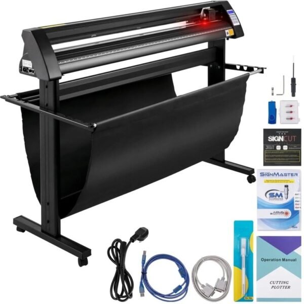 1350mm Vinyl Cutter with LED Guide Light – High-Precision SignCut Label Maker & Vinyl Plotter - Image 12