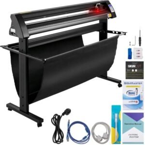 1350mm Vinyl Cutter with LED Guide Light – High-Precision SignCut Label Maker & Vinyl Plotter