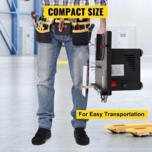 "150W Mini Table Saw, 10,000RPM Portable Cutting Machine with Stepless Speed, 0–90° Angle, 1.3in Depth – Compact DIY Tool for Wood, Metal, Plastic"