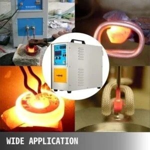 "15KW High-Frequency Induction Heater LH-15A, 30–100KHz, 230V Furnace for Melting & Heat Treatment"