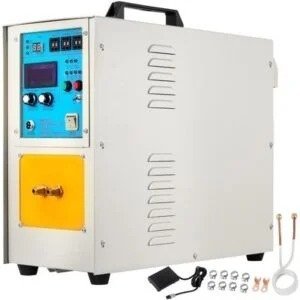 "15KW High-Frequency Induction Heater LH-15A, 30–100KHz, 230V Furnace for Melting & Heat Treatment"