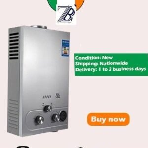 12L Tankless Propane Gas Water Heater delivers instant, energy-efficient hot water on demand. Ideal for homes, cabins, and outdoor use.