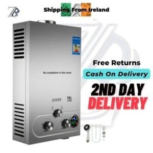12L Tankless Propane Gas Water Heater delivers instant, energy-efficient hot water on demand. Ideal for homes, cabins, and outdoor use.