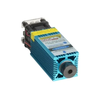 12V 5.5W CNC Laser Module with 450nm wavelength delivers precise engraving and cutting, ideal for wood, acrylic, leather, and DIY CNC projects.