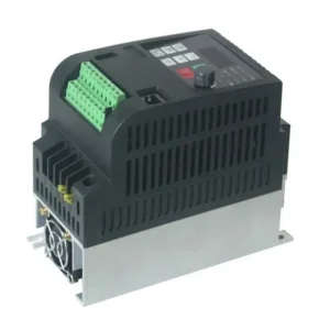 0.75KW VFD Inverter Single Phase 220V Input to Three Phase 380V Output Variable Frequency Drive Converter for AC Motors Phase Converter Speed Controller for Industrial Use