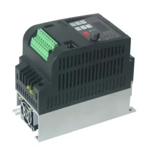 0.75KW VFD Inverter Single Phase 220V Input to Three Phase 380V Output Variable Frequency Drive Converter for AC Motors Phase Converter Speed Controller for Industrial Use