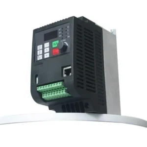 0.75KW VFD Inverter Single Phase 220V Input to Three Phase 380V Output Variable Frequency Drive Converter for AC Motors Phase Converter Speed Controller for Industrial Use
